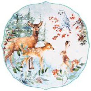 Тарелка Лефард обеденная Лесная сказка 26,5см фарфор 409-167