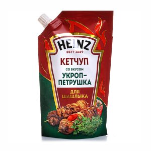 Кетчуп Хайнц Укроп-Петрушка для шашлыка дой/пак 320г