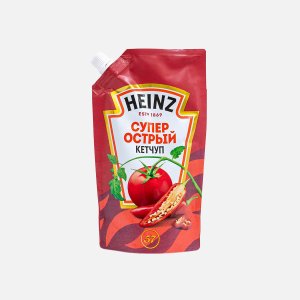 Кетчуп Хайнц Супер острый дой/пак 320г