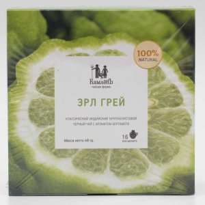 Чай Камлевъ Эрл Грей саше 48г 