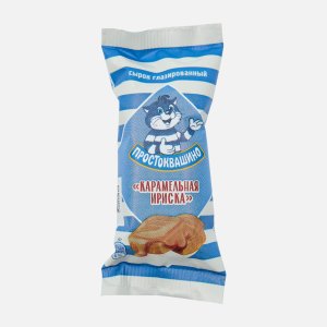Сырок Простоквашино тв/гл Карамельная ириска 23% 40г