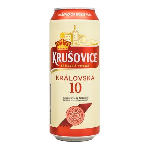 Пиво Крушовице Оригинал 10 светлое фильтрованное пастеризованное 4.2% ж/б 0,5л