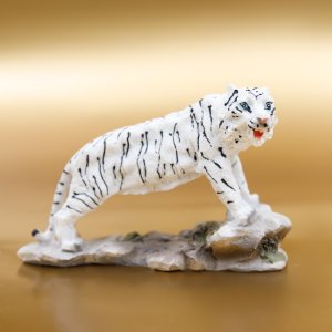 Фигурка Лефард Белый Тигр 11,5*4см h7см фарфор 252-898