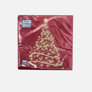 Салфетки БукетХоумКоллекшнКлассик Волшеб ель на борд бум 3сл20 лист