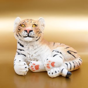 Фигурка декоративная Тигр L14 W11 H9,5см 762421