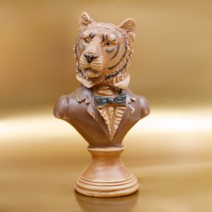 Фигурка декоративная Тигр L14 W11 H24,5см 762399