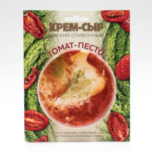 Крем-сыр Амига сливочный Томат/Песто мягкий 69% 120г