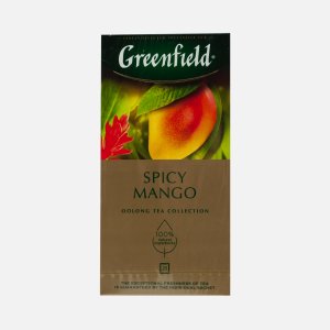 Чай Гринфилд Спайси Манго 25пак*1,5г к/к 37,5г