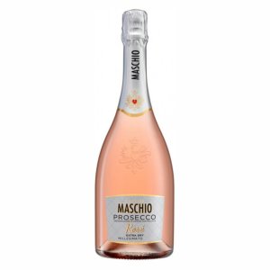 Вино игристое Маскио Просекко Розе Миллезимато розовое брют 11% ст/б 0,75л