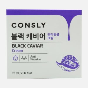 Крем Консли д/лица против морщин с экстрактом черной икры 70мл