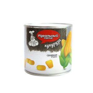 Кукуруза Идеальный гарнир сахарная в зернах ж/б 425мл/340г