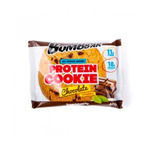 Печенье Бомббар Шоколад неглазированное протеиновое 60г