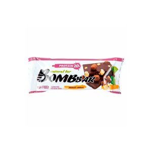 Батончик Бомббар Шоколад/фундук неглазированный протеин 60г