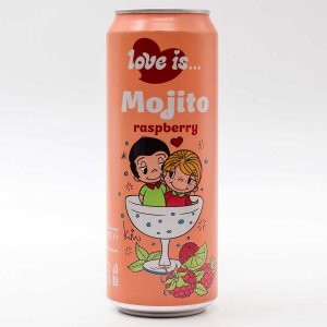 Напиток Лав из со вкусом Мохито/малины 450мл