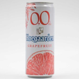 Напиток пивной Хугарден Грейпфрут безалкогольный 0.0% ж/б 0,33л