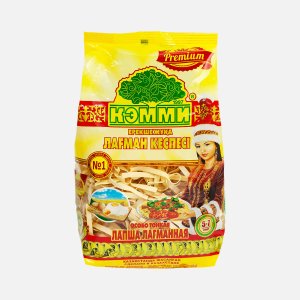 Макаронные изделия Кэмми Премиум Лапша Лагманная яичная 200г