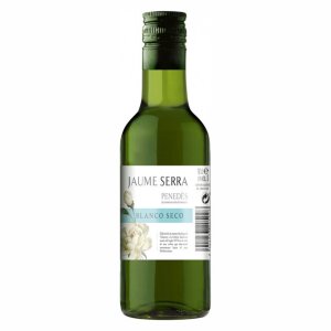 Вино Джауме Серра Пенедес ДО ординарное сортовое белое сухое 9.5-11% ст/б 0,187л