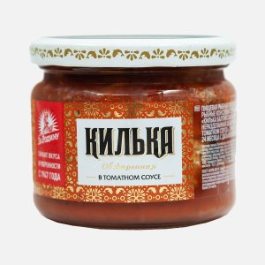 Килька За Родину обжаренная в т/с ГОСТ ст/б 270г