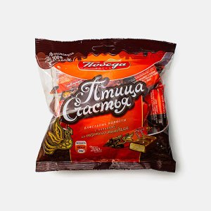 Конфеты Победа вкуса Птица счастья вафельные с начинкой из тертого миндаля вес