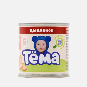 Пюре Тема Цыпленок с 6мес ж/б 90г