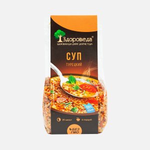 Суп Здороведа Турецкий с булгуром и красной чечевицей 250г
