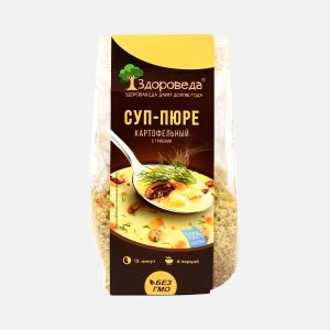 Суп-пюре Здороведа картофельный с грибами 110г