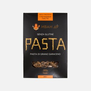 Мак. изд. Иван Да Паста Гречневая безглютеновая к/к 250г