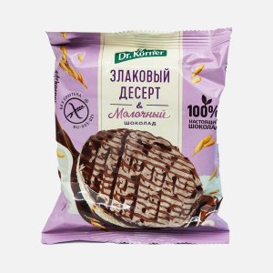 Десерт Др Корнер Злаковый с молочным шоколадом рисовый 34г