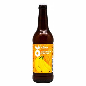 Напиток пивной Коникс Хефевайцен банан неосветленный нефильтрованный пастеризованный 4.5% ст/б 0,5л