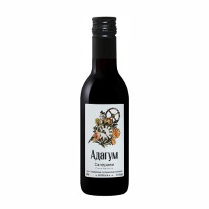 Вино Адагум Саперави красное сухое 10-12% ст/б 0,187л