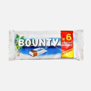 Конфета Баунти молочный шоколад пл/уп 6*27,5г