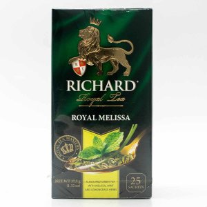 Чай Ричард Роял Мелисса зеленый 25пак*1,5г 37,5г