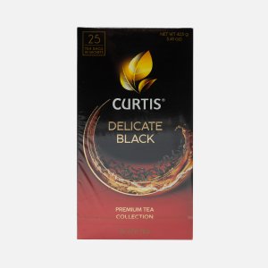 Чай Кертис Деликат Блэк черный 25пак*1,7г 42,5г