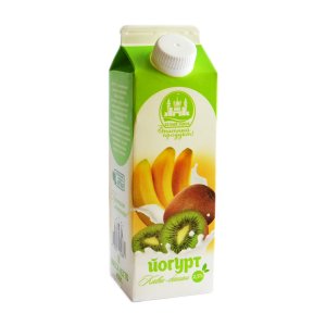 Йогурт Белый замок фруктовый Киви/банан 2.5% т/п 450г