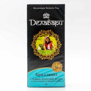 Чай Делавари Даймонд черный индийский 25пак*2г 50г