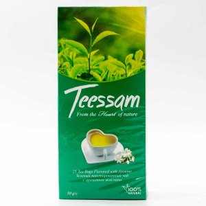 Чай Тиссам зеленый с ароматом жасмина 25пак*2г 50г