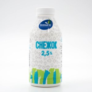 Продукт кисломолочный Зеленый луг Снежок 2.5% пл/б 450г