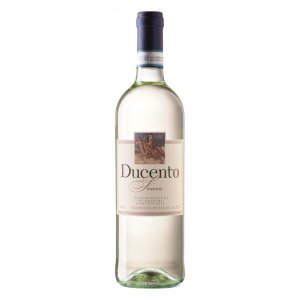 Вино Дученто Соаве ординарное белое сухое 11.5% ст/б 0,75л