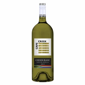 Вино Кейп Крик Шенен сортовое ординарное белое сухое 9-12.5% ст/б 1,5л