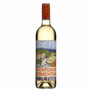 Вино Коте Мас Совиньон Верментино Пэи д'Ок ИГП ординарное белое сухое 7.5-12.5% 0,75л