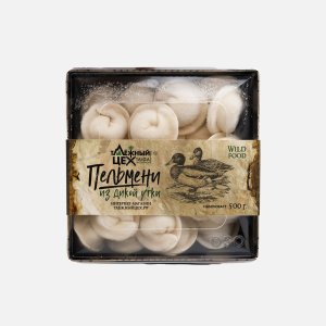 Пельмени Таежный цех из дикой утки 500г