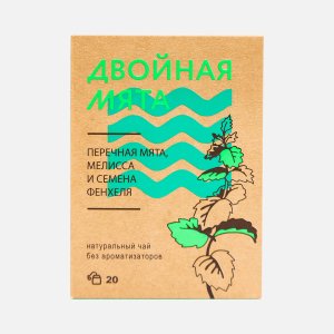 Напиток чайный Рамук Двойная мята 20пак*1,5г
