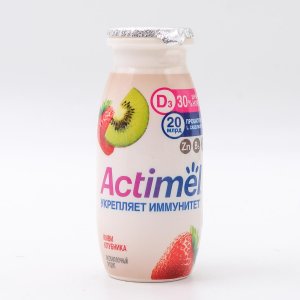 Продукт к/м Актимель Киви и клубника с цинком 1.5% 95г