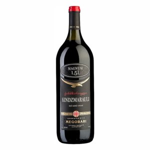Вино Мегобари Киндзмараули сортовое ординарное красное полусладкое 7.5-11% ст/б 1,5л