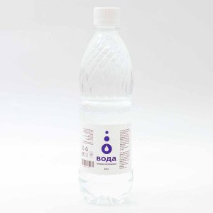 Вода питьевая очищенная негазированная 0,5л