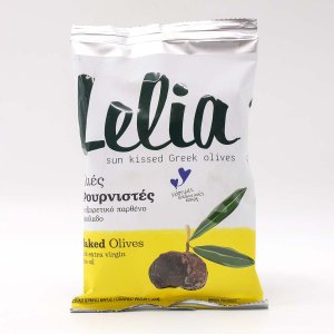 Оливки Лелия Фурнистес сушеные в оливковом масле с/к пл/пак 275г