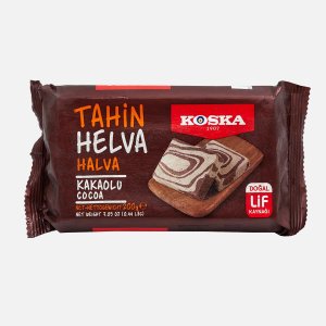 Халва Коска кунжутная с какао 200г 