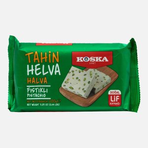 Халва Коска кунжутная с фисташками 200г