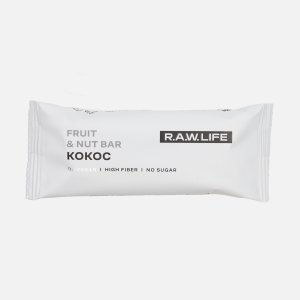 Батончик Рав Лайф Кокос без сахара D3 веган 47г