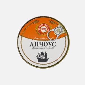 Анчоус Пролив обжаренный в масле ж/б 160г